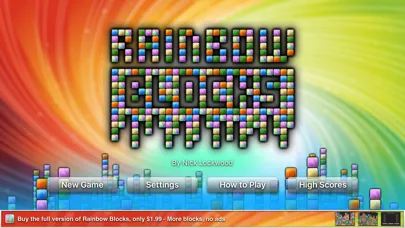 Ảnh chụp màn hình của Rainbow Blocks Lite Edition