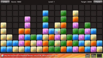 Ảnh chụp màn hình của Rainbow Blocks Lite Edition