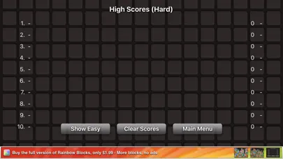 Ảnh chụp màn hình của Rainbow Blocks Lite Edition