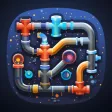 Space Pipes Connect Puzzle