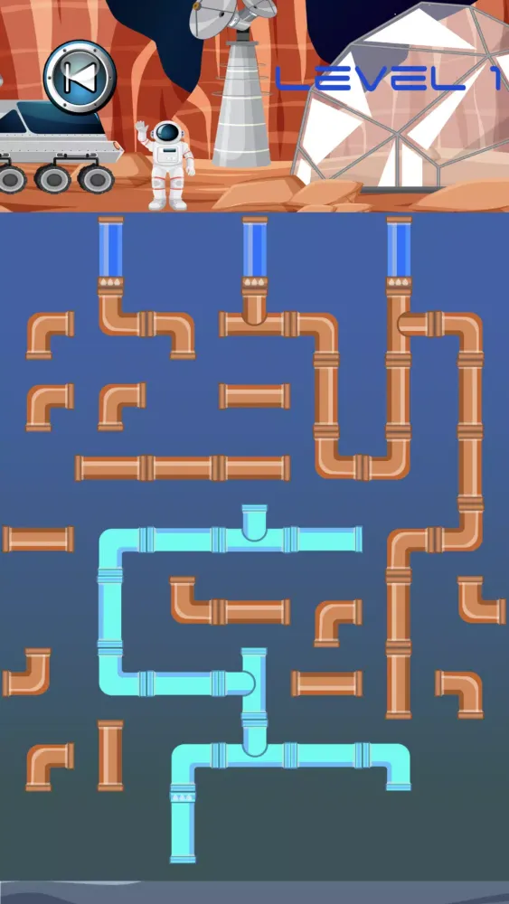 Capturas de pantalla de Space Pipes Connect Puzzle