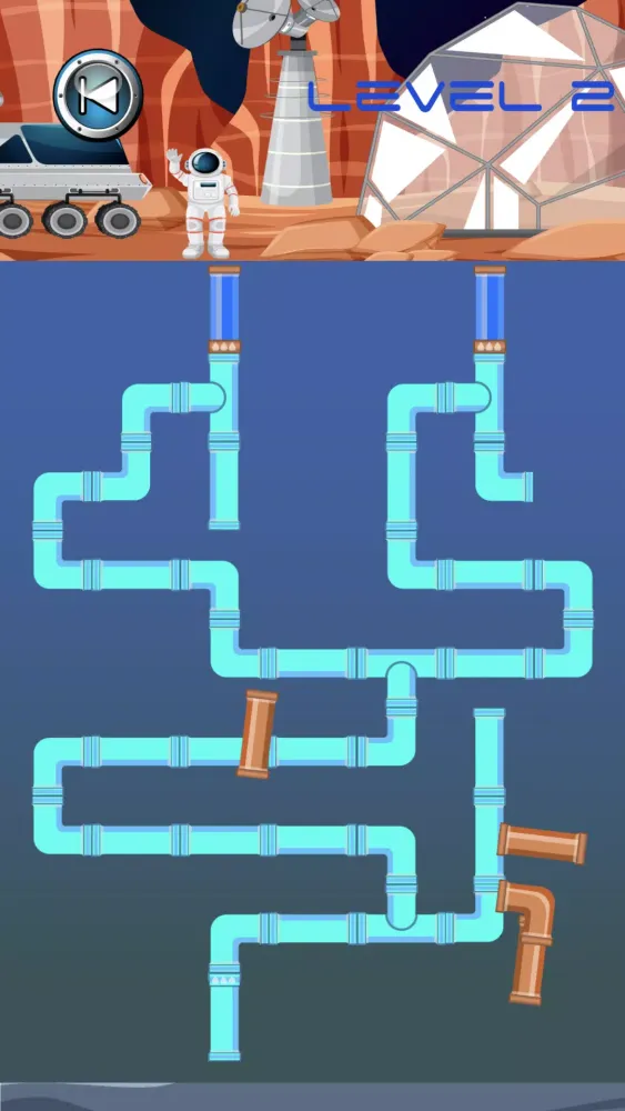 Capturas de pantalla de Space Pipes Connect Puzzle
