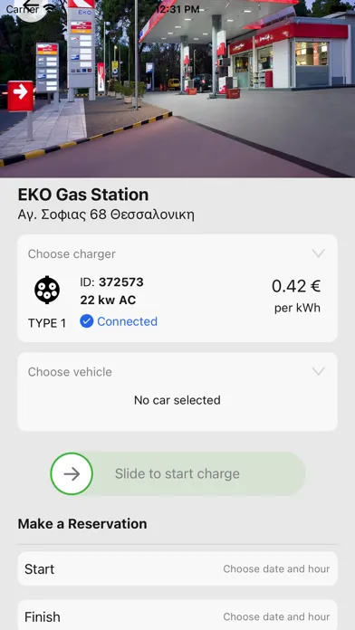 Zrzuty ekranu ChargeIT - Ev chargers finder