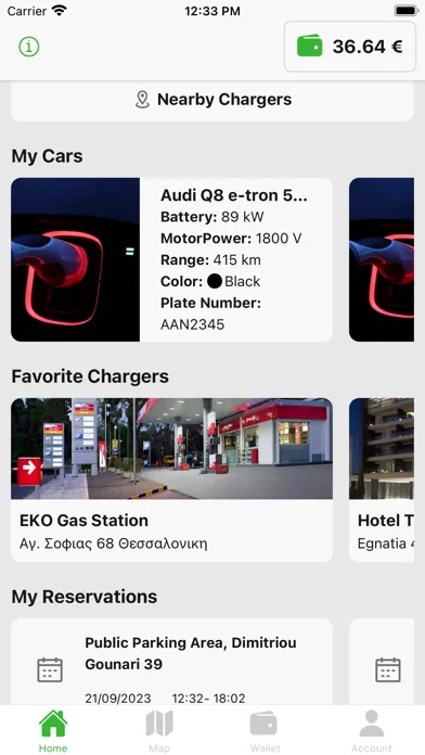 Zrzuty ekranu ChargeIT - Ev chargers finder