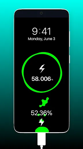 Ảnh chụp màn hình của Charging Fun Battery Animation