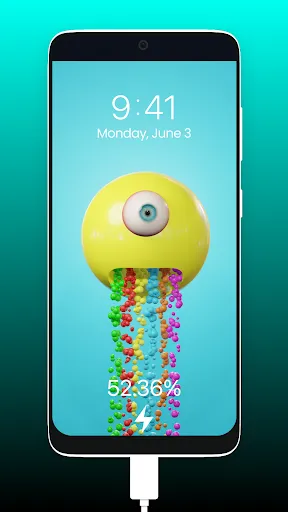 Ảnh chụp màn hình của Charging Fun Battery Animation