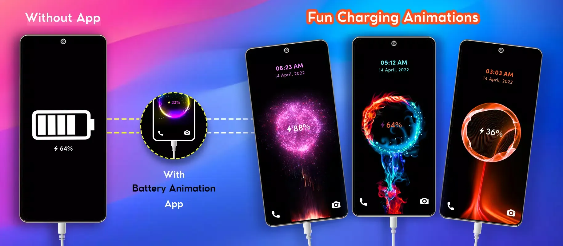 ภาพหน้าจอของ Mega charging Animation