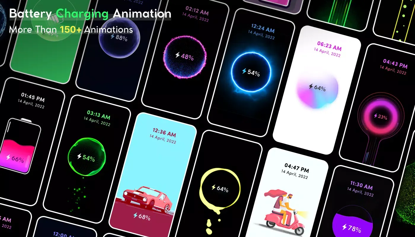 ภาพหน้าจอของ Mega charging Animation