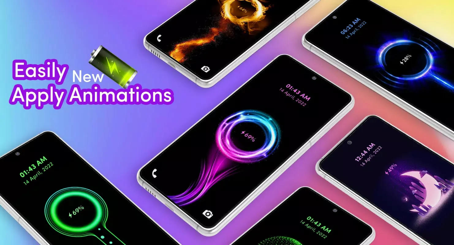 ภาพหน้าจอของ Mega charging Animation