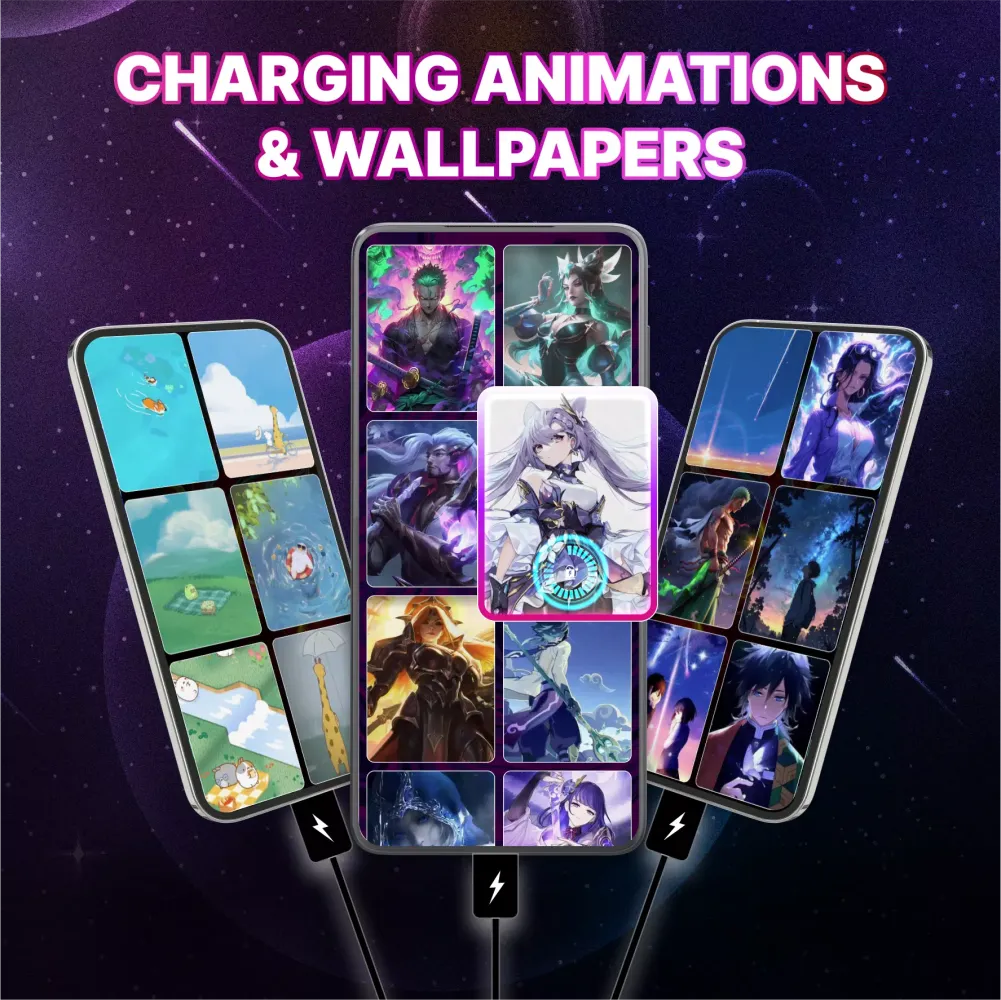 Screenshot di 3D Battery Charging Animation