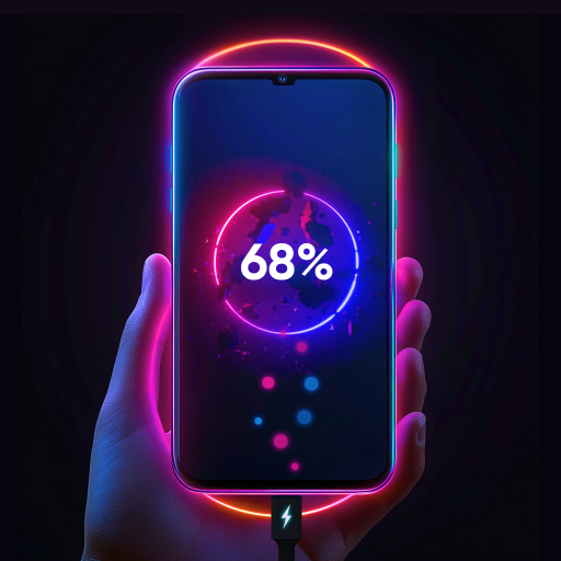 Charge Battery Effect Screen