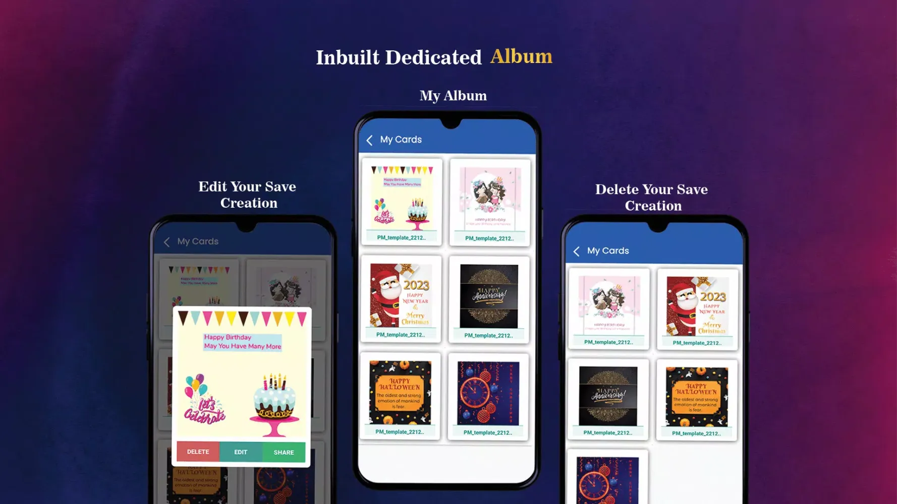 Скриншоты DIY Wishes Greeting Card Maker