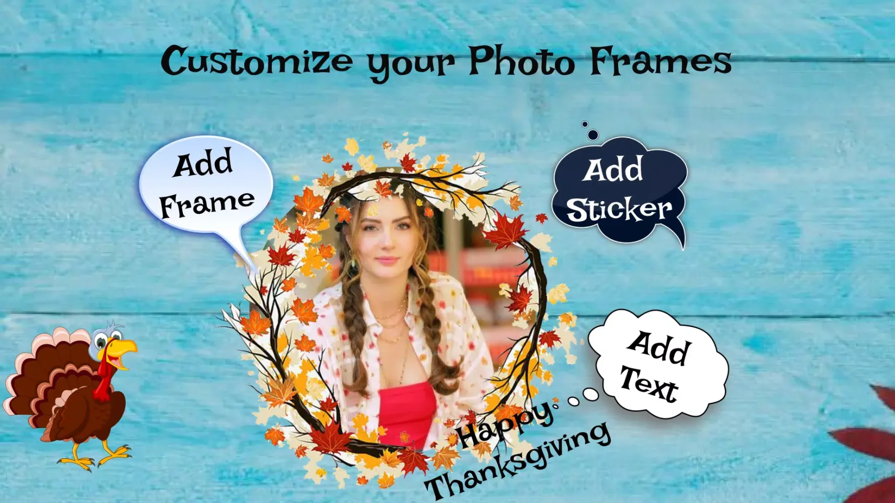 Thanksgiving Photo Frames 2024 スクリーンショット