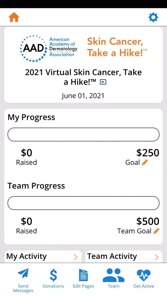 Skin Cancer Hike 스크린샷