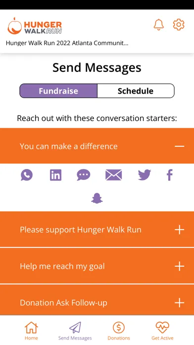 Zrzuty ekranu Hunger Walk/Run