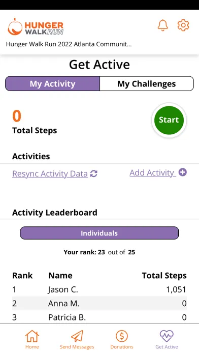 Zrzuty ekranu Hunger Walk/Run