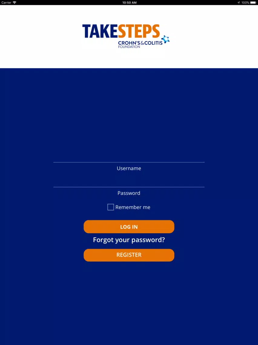 Tangkapan layar Take Steps - Crohn’s & Colitis iPad 