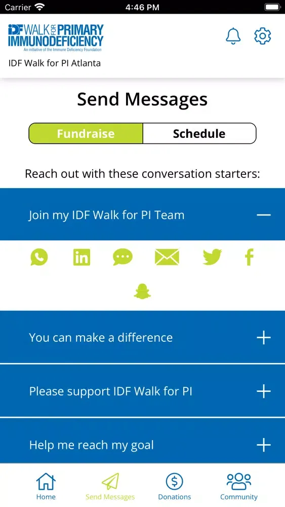 ภาพหน้าจอของ IDF Walk for PI