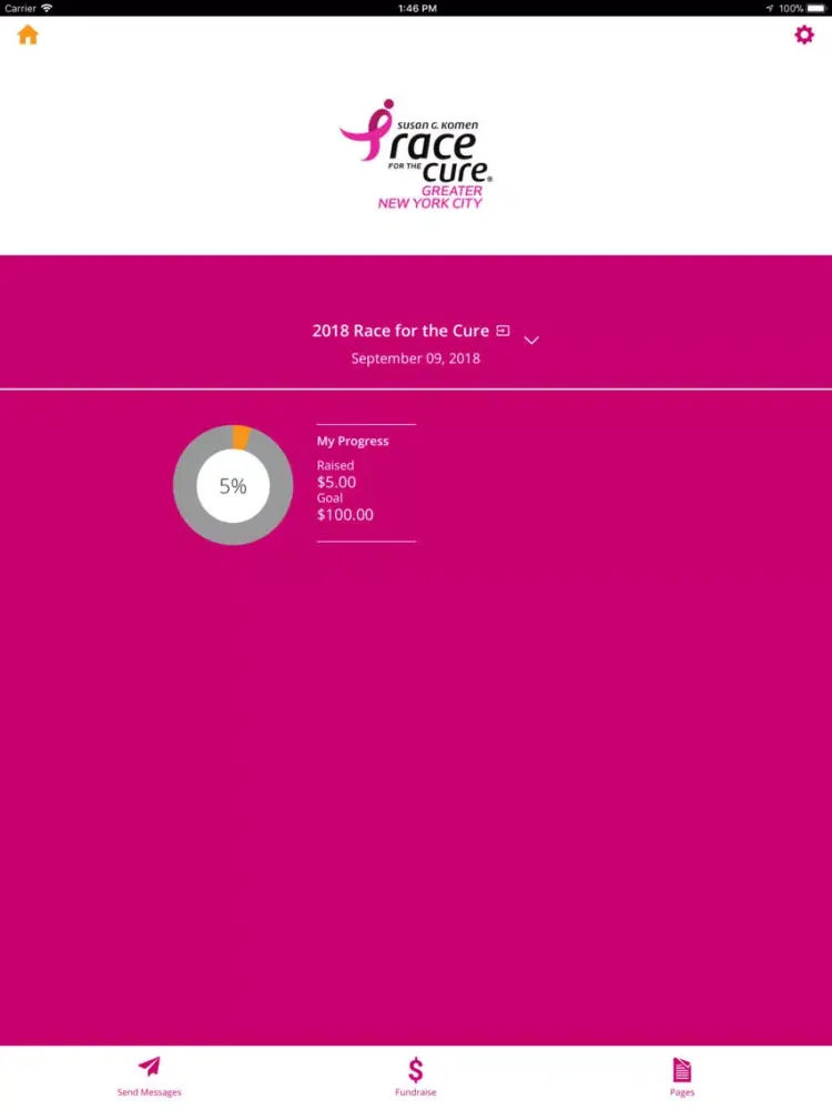 Susan G Komen NYC iPad 應用截圖