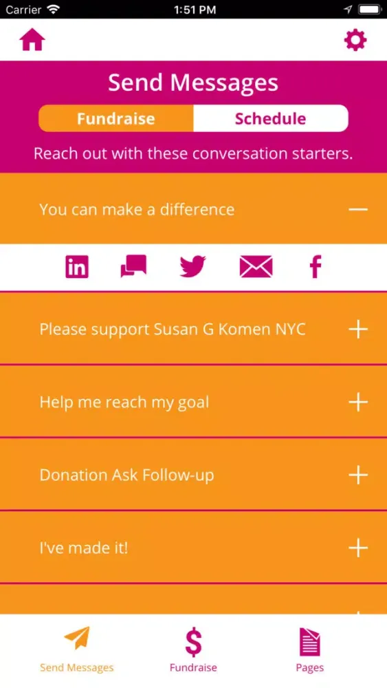 Susan G Komen NYC應用截圖
