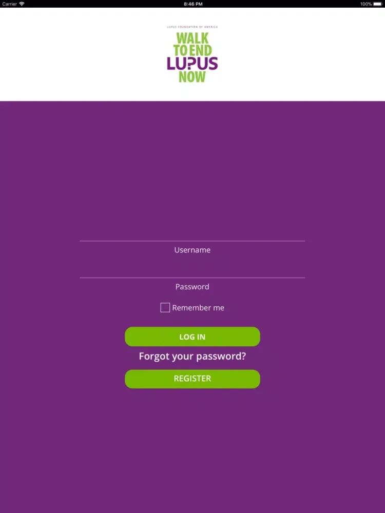 Walk to End Lupus iPad 应用截图