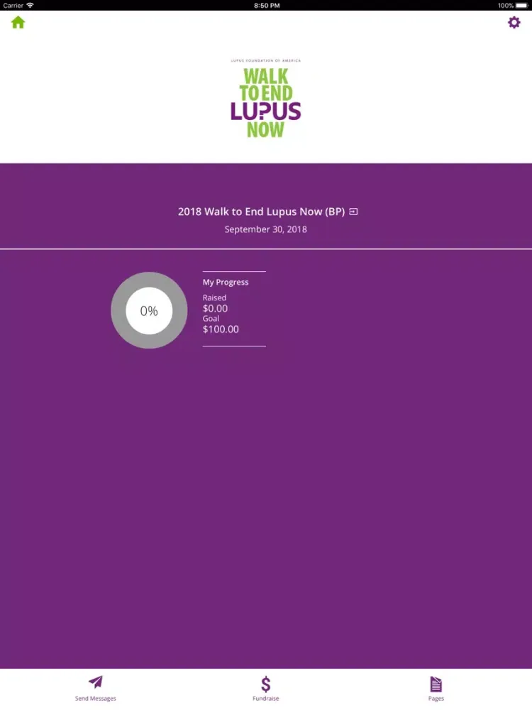 Walk to End Lupus iPad 应用截图