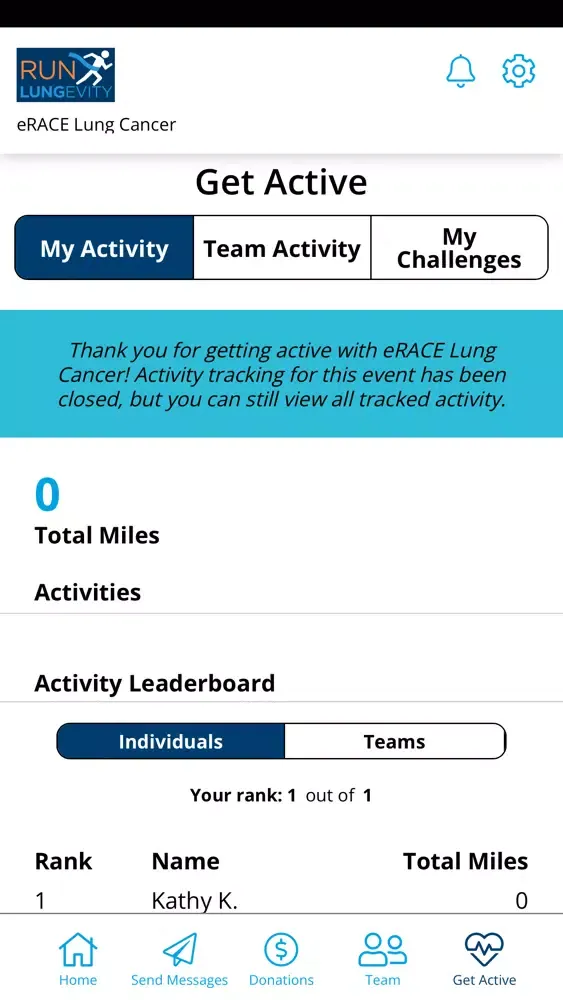 Tangkapan layar RUN LUNGevity