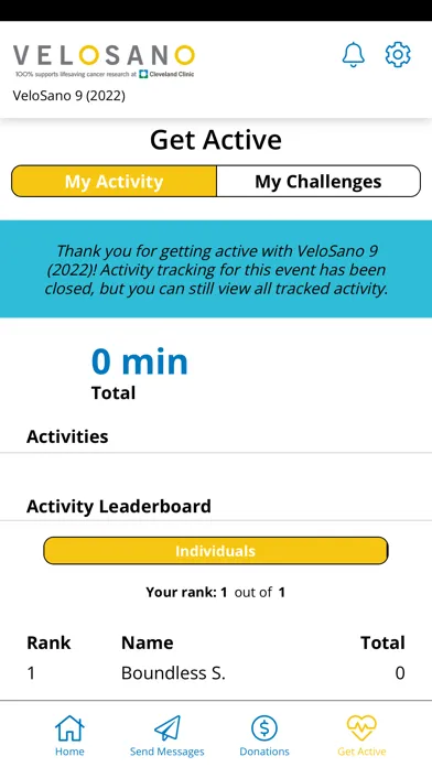 ภาพหน้าจอของ VeloSano