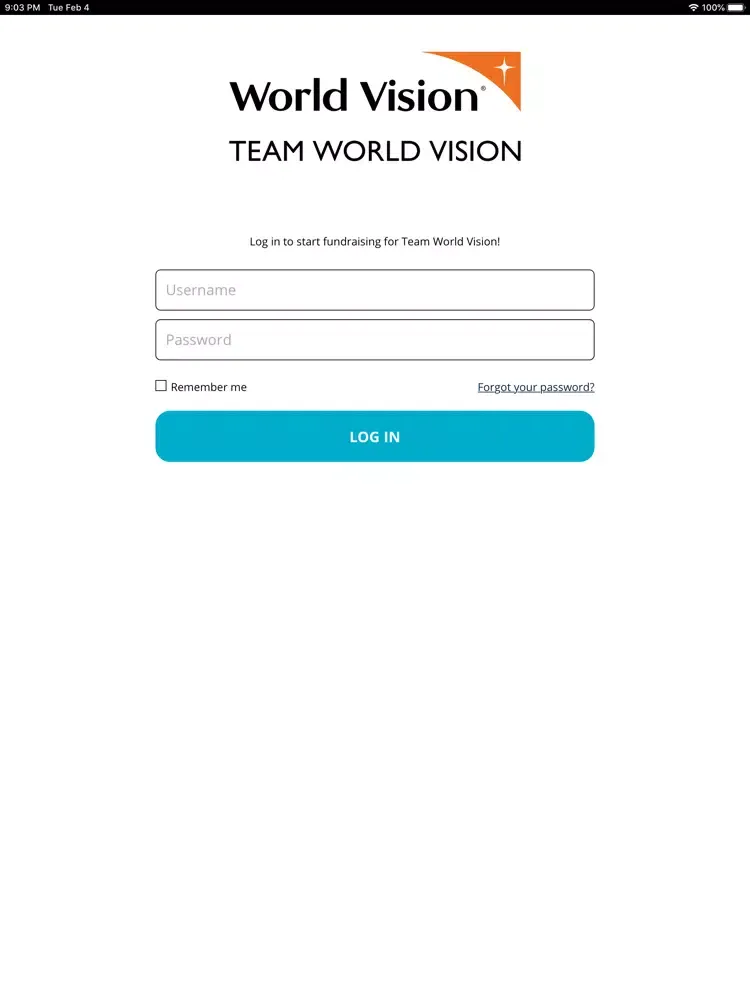 Capturas de tela do Team World Vision iPad 