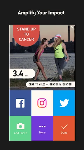 Charity Miles: Walking & Runni 스크린샷