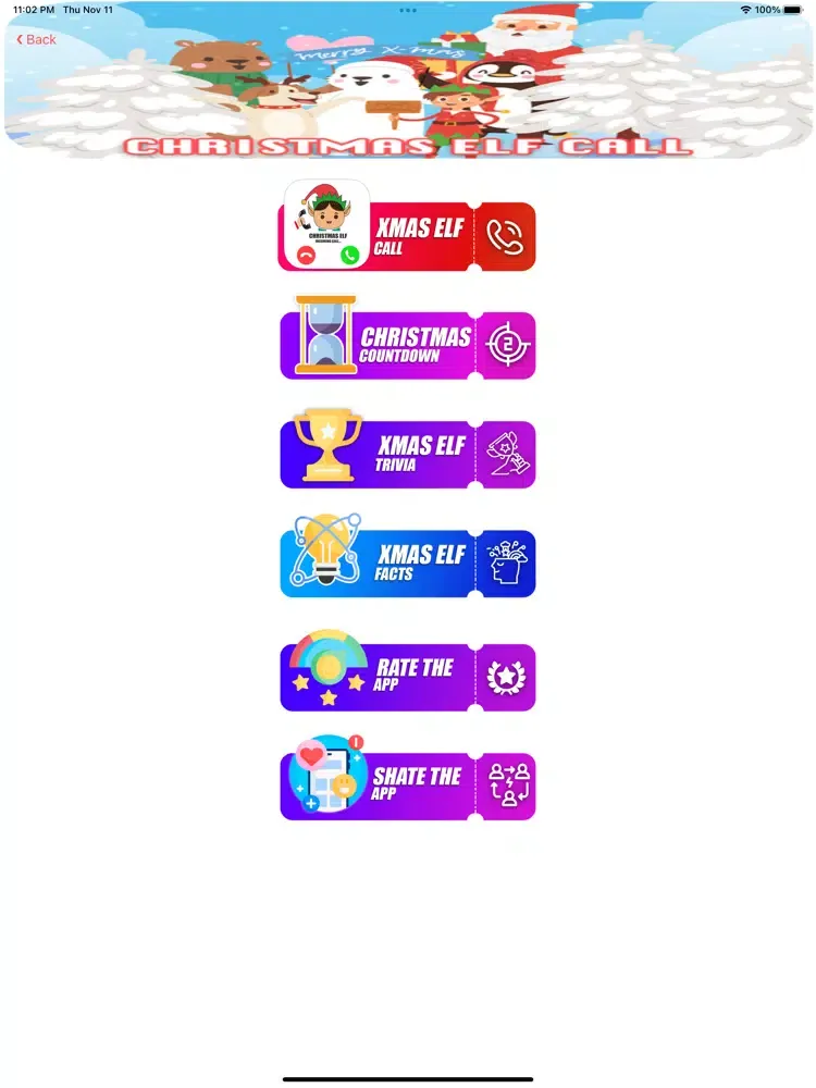 Скриншоты Christmas Elf Call Simulator iPad 