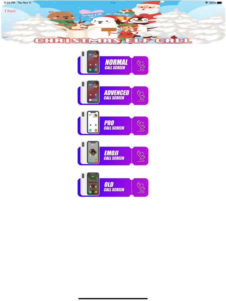 Скриншоты Christmas Elf Call Simulator iPad 