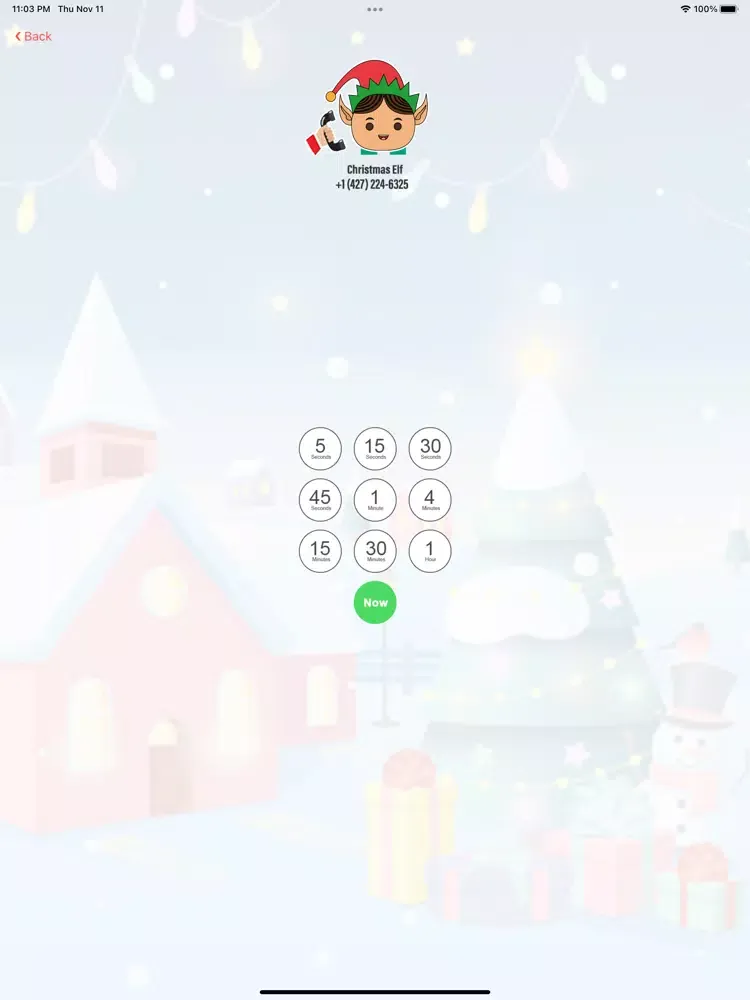 Скриншоты Christmas Elf Call Simulator iPad 