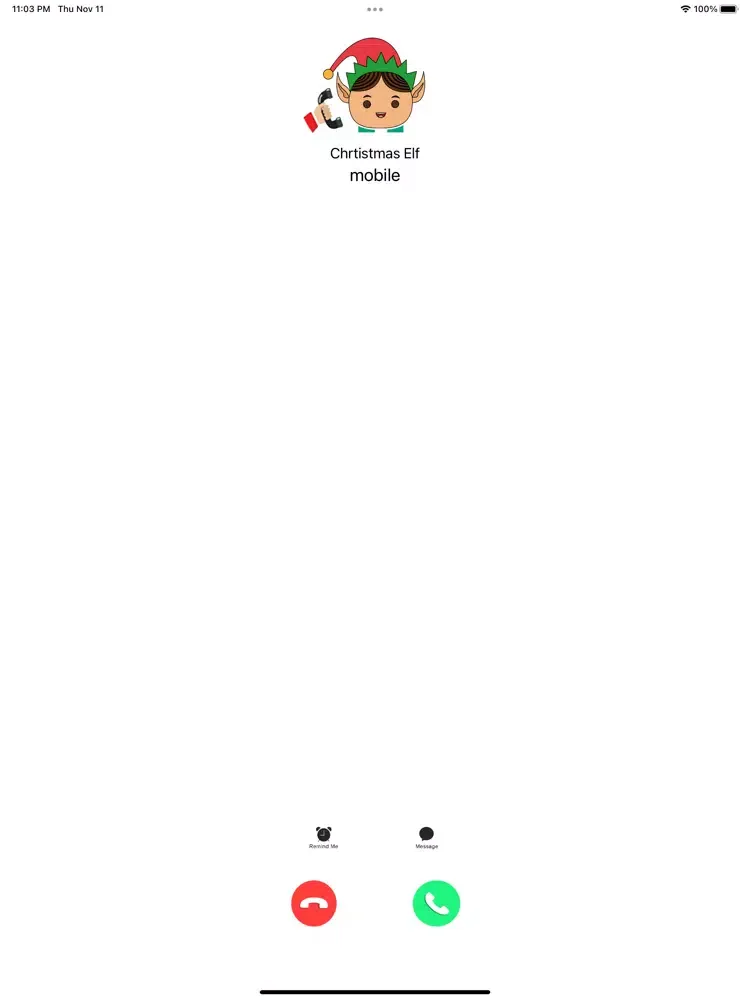 Скриншоты Christmas Elf Call Simulator iPad 