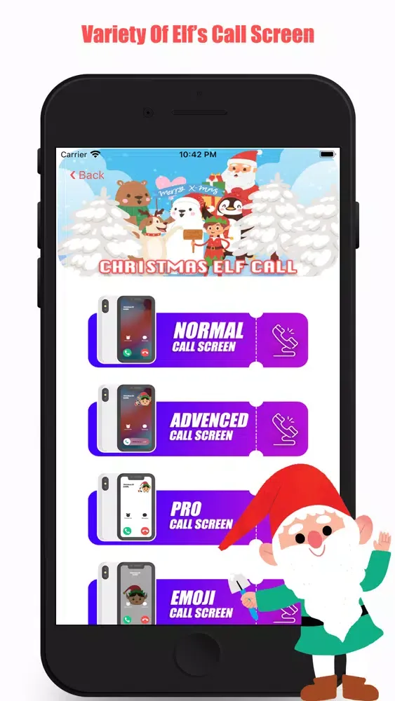 Скриншоты Christmas Elf Call Simulator