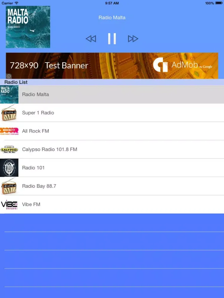 Capturas de pantalla de Malta Radio – Free radjijiet Malta - Free Radios iPad 