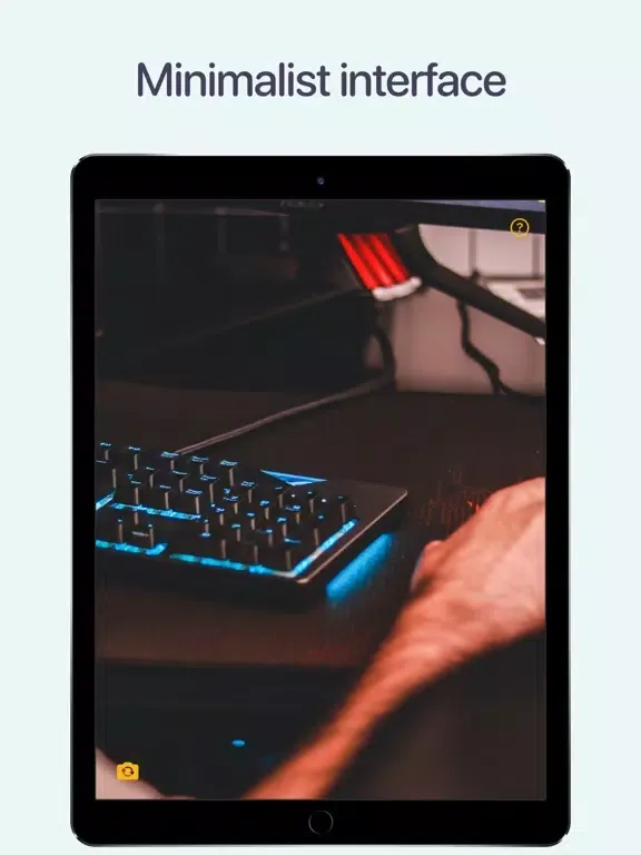 Clear Camera for OBS iPad  Ekran Görüntüleri