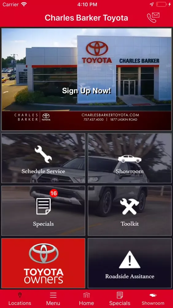 Capturas de tela do Charles Barker Automotive