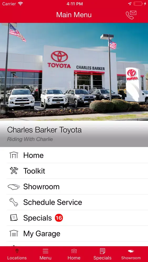 Capturas de tela do Charles Barker Automotive