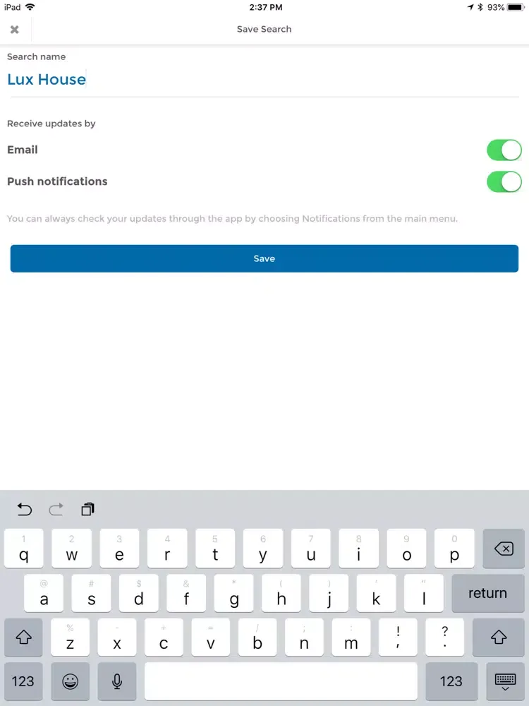 Charles Brickell iPad  سکرین شاٹس