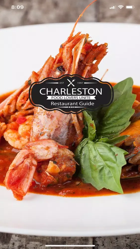 Charleston Restaurant Guide स्क्रीनशॉट