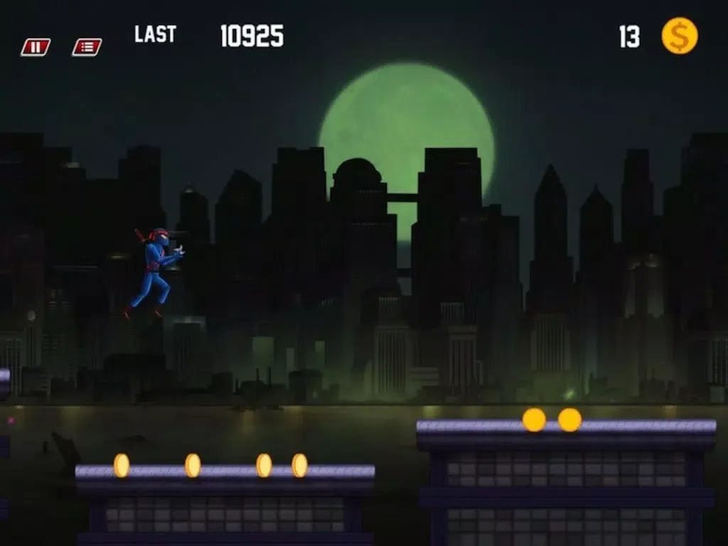 Скриншоты Ninja Dark City Run-Free iPad 