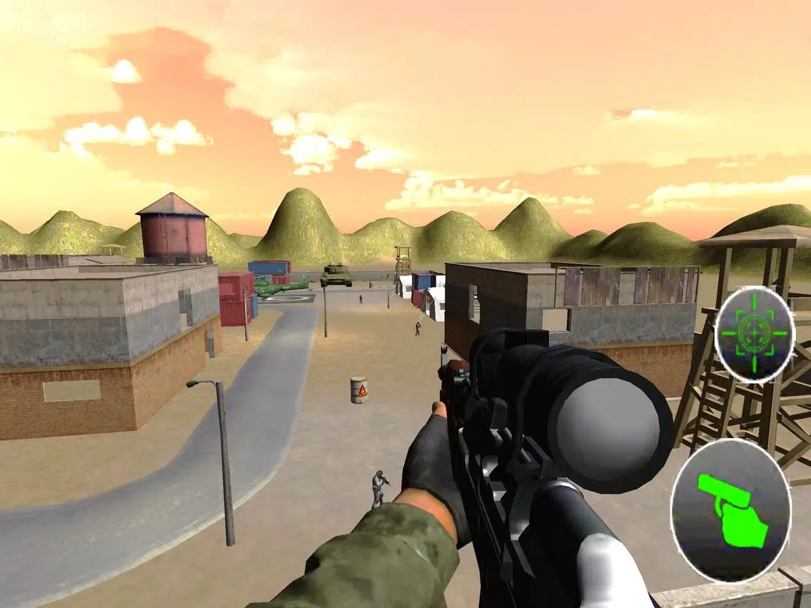 Charlie Heli Sniper Shot : 3D Mobile Kill-er Strik iPad  Ekran Görüntüleri