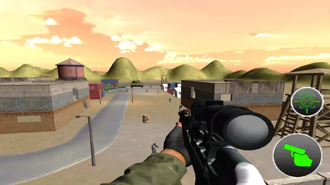Charlie Heli Sniper Shot : 3D Mobile Kill-er Strik Ekran Görüntüleri