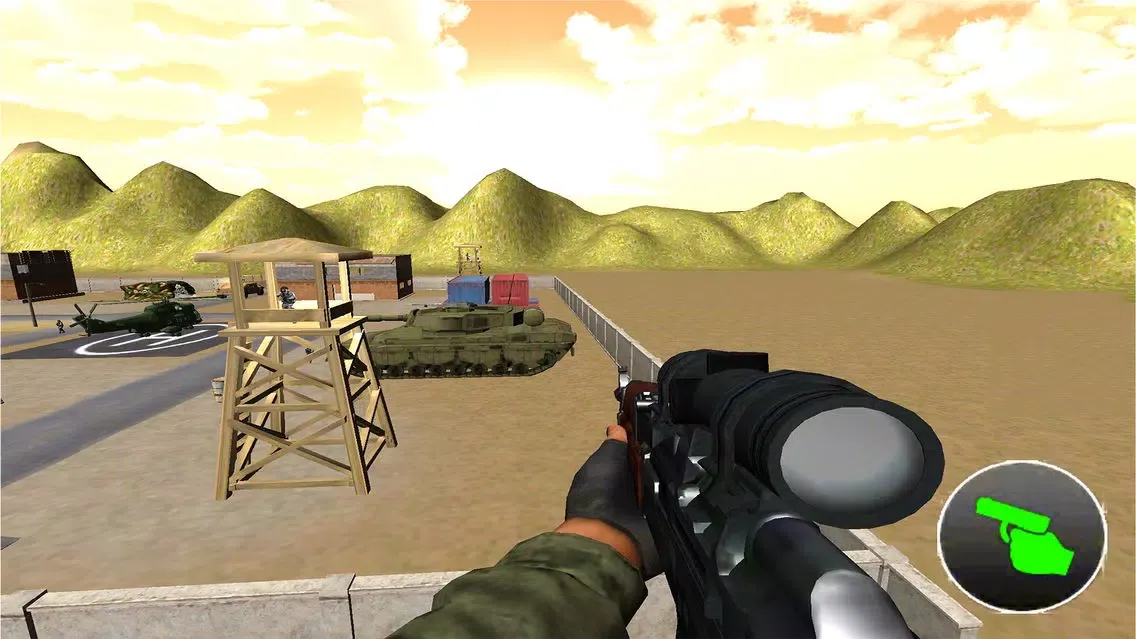 Charlie Heli Sniper Shot : 3D Mobile Kill-er Strik Ekran Görüntüleri