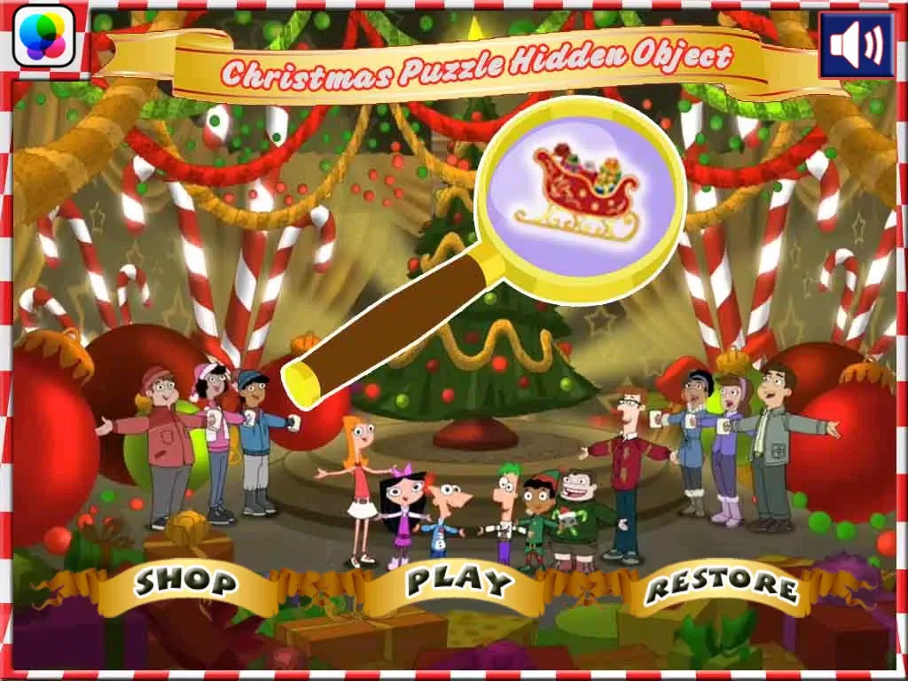 تصاویر christmas puzzle hidden object iPad 