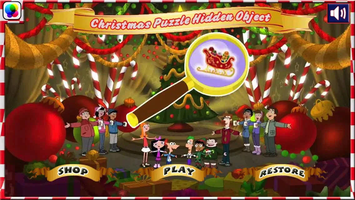 تصاویر christmas puzzle hidden object