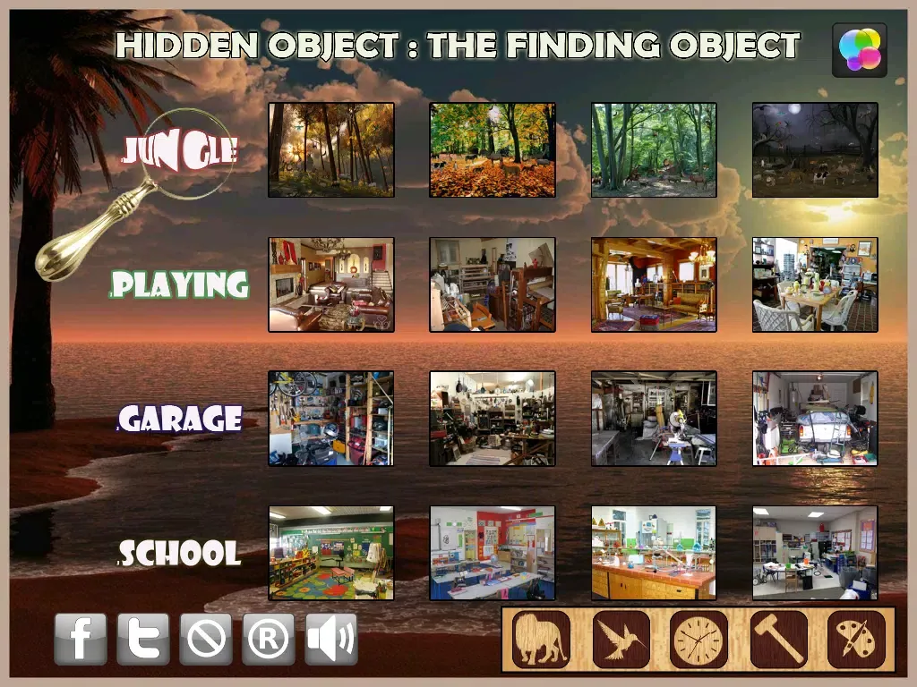 Hidden Objects : The Finding Object Game iPad 應用截圖