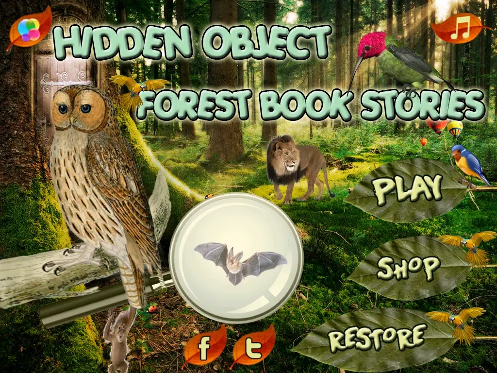 صور Hidden Object : Forest Book Stories iPad 