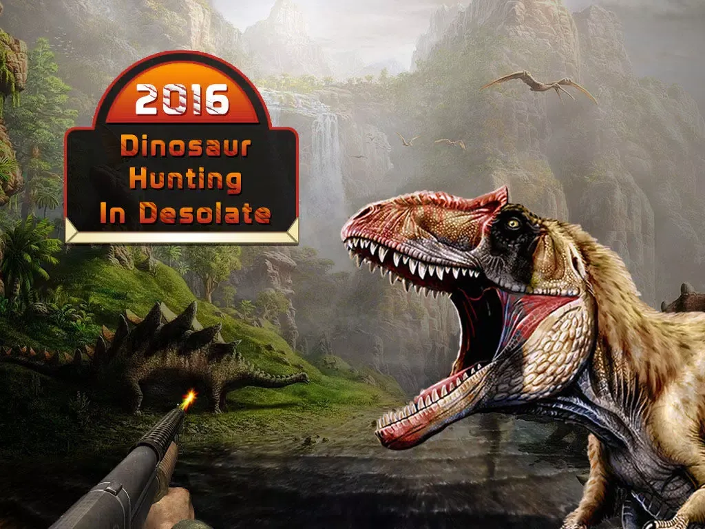 Скриншоты Dinosaur Hunting In Desolate 2016 - Survival Challenge iPad 
